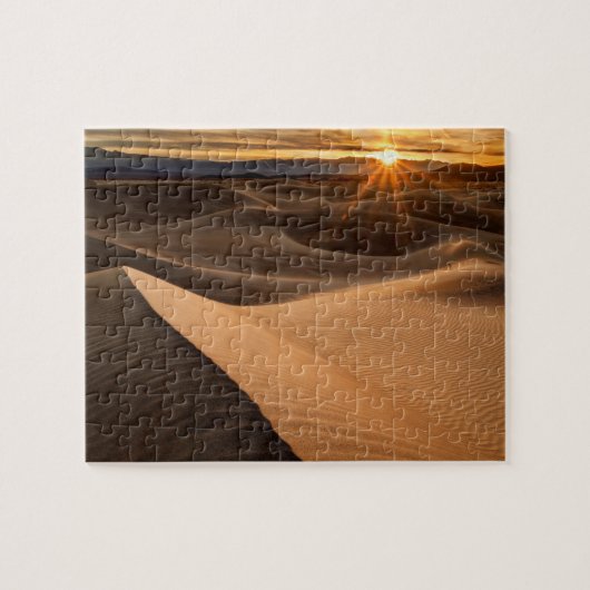Gouden zandduinen, Death Valley, CA Legpuzzel (Horizontaal)