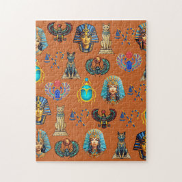 Gouden Zanden Revival: Authentieke Egyptische Oudh Legpuzzel