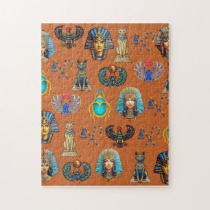 Gouden Zanden Revival: Authentieke Egyptische Oudh Legpuzzel