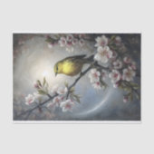 Gouden Zanger Decoupage Tissuepapier (Voorkant)