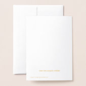 Gouden Zebra Elke Gelegenheid Kaart (Met envelop)