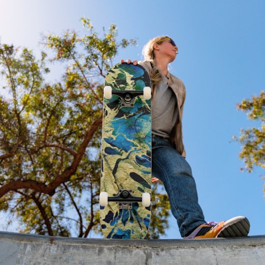 Gouden Zee Persoonlijk Skateboard (Buiten 1)