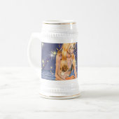 Gouden Zeemeermin Bierpul (Voorkant links)
