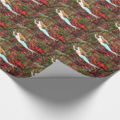 gouden zeemeermin cadeaupapier (Hoek)