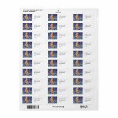 Gouden Zeemeermin Etiket (Full Sheet)