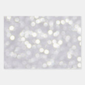 Gouden Zeemeermin Schalen en Sneeuwvlokken Inpakpapier Vel (Voorkant 2)