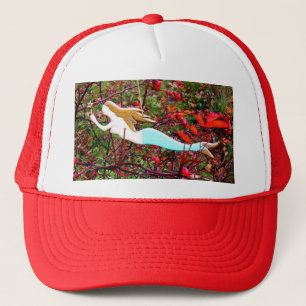 gouden zeemeermin trucker pet