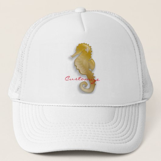 Gouden Zeepaardje Thunder_Cove Trucker Pet (Voorkant)
