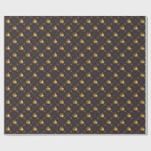 Gouden Zeilschip Cadeaupapier (Vlak)
