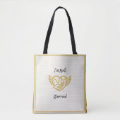 Gouden Zekerheid - Matteüs 6:25 Tote Bag (Voorkant)