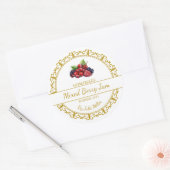 gouden zelfgemaakte gemengde bessenjam label (Envelop)