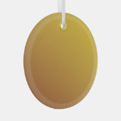 Gouden zeshoek: Glitter geometrische achtergrond. Glas Ornament (Voorkant Rechts)