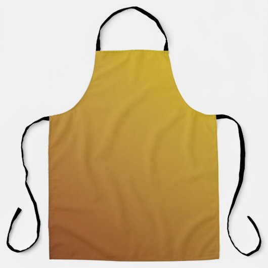 Gouden zeshoek: Glitter geometrische achtergrond. Schort (Voorkant)