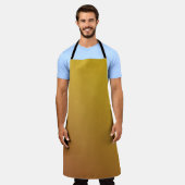 Gouden zeshoek: Glitter geometrische achtergrond. Schort (Gedragen)