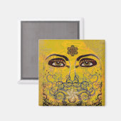 GOUDEN ZIEL OGEN MAGNEET (Voorkant / Achterkant)