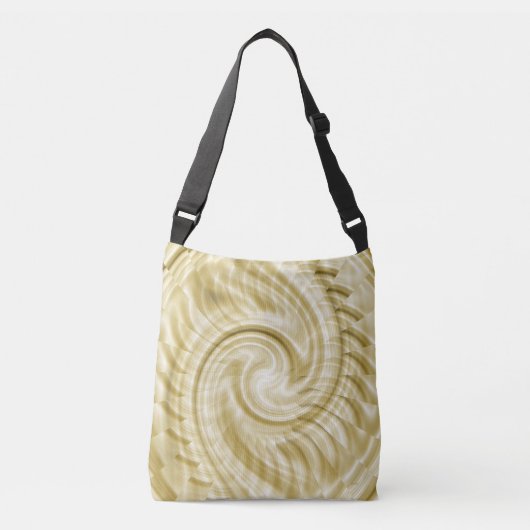Gouden zijde..... crossbody tas (Voorkant)