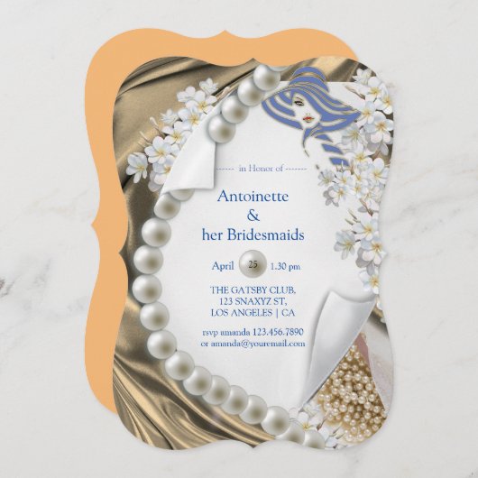 Gouden zijde en Voorraad Kaart (Voorkant / Achterkant)