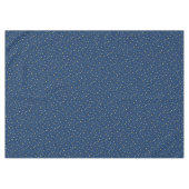 Gouden Zilver Hemel Ster Patroon Marineblauwe Fees Tafelkleed (Voorkant (Horizontaal))
