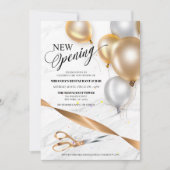 Gouden Zilveren Ballonnen Restaurant NIEUWE Openin Kaart (Voorkant)