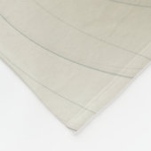 Gouden Zilveren Bloem Fantasy abstracte Fractale K Fleece Deken (Hoek)