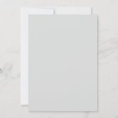 Gouden Zilveren Frame Blauwe Edelsteen Barokke Tro Kaart (Achterkant)