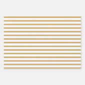 Gouden & Zilveren Kerstboom Verpakkende Document B Inpakpapier Vel (Voorkant 2)