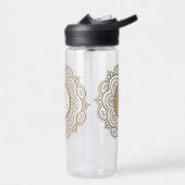 Gouden & Zilveren Mandala waterfles (Links)