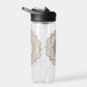 Gouden & Zilveren Mandala waterfles (Rechts)
