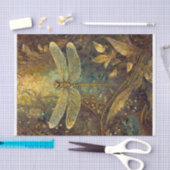 Gouden Zomer Koning, Gossamer Dragonfly Tissuepapier (Craft)