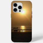 Gouden Zomerzonsondergang Reflectie op het strand Case-Mate iPhone Case (Achterkant)