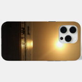 Gouden Zomerzonsondergang Reflectie op het strand Case-Mate iPhone Case (Achterkant (horizontaal))