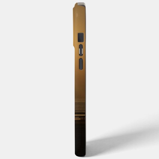 Gouden Zomerzonsondergang Reflectie op het strand Case-Mate iPhone Case (Achterkant / Links)