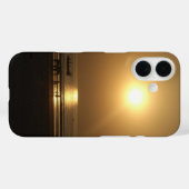 Gouden Zomerzonsondergang Reflectie op het strand Case-Mate iPhone Case (Achterkant (horizontaal))