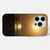 Gouden Zomerzonsondergang Reflectie op het strand Case-Mate iPhone Case (Achterkant (horizontaal))