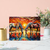 gouden zon acryl bord (Huwelijk)