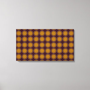 Gouden Zon Canvas Afdruk