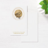 Gouden Zon en Hand Faux Folie Sieraden Display Kaa Visitekaartje (Bureau)