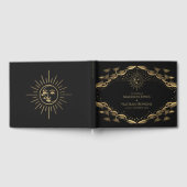  Gouden Zon en Moon Tarot Kaart Wedding Gastenboek (Volledig)