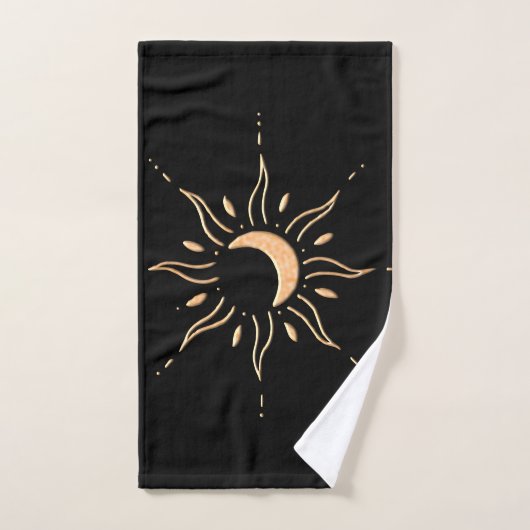 Gouden Zon  Handdoek (Handdoek)