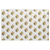 Gouden Zon Koi Carps Patroon Stof (Fat Quarter)