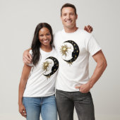Gouden Zon & Maan T-shirt (Unisex)