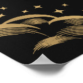 Gouden Zon & Maan Tarot Bruiloft Zitting Grafiek Poster (Hoek)