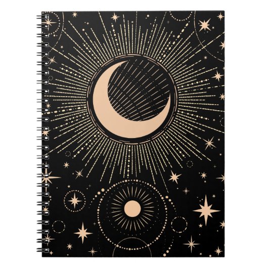 Gouden zon notitieboek (Voorkant)