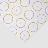 Gouden Zon Patroon Tissuepapier (Detail)