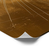 Gouden zon poster (Hoek)