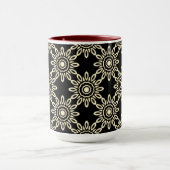 Gouden Zon Retro Mok (Midden)