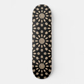 Gouden Zon Retro Persoonlijk Skateboard (Voorkant)