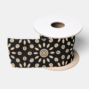 Gouden Zon Retro Satijnen Lint