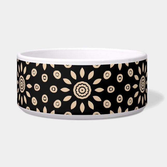 Gouden Zon Retro Voerbakje (Voorkant)