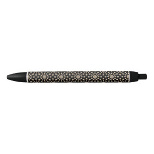 Gouden Zon Retro Zwarte Inkt Pen